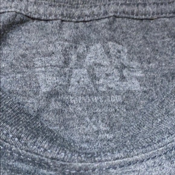 ✅ STAR WARS Rogue One “May The Force Be with Us” Graphic Movie Tee T Shirt Gray - Picture 4 of 5